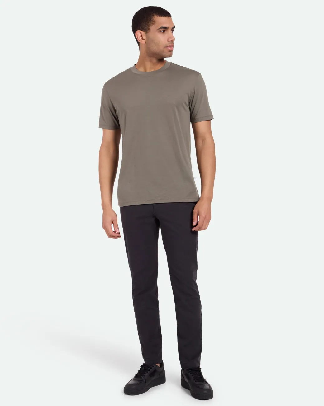 Minimum T-Shirts | Aarhus short sleeved t-shirt G029 GOTS - Dusty Olive DustyOlive