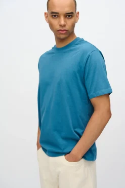 Minimum T-Shirts | Aarhus short sleeved t-shirt G029 GOTS - Blue Ashes BlueAshes