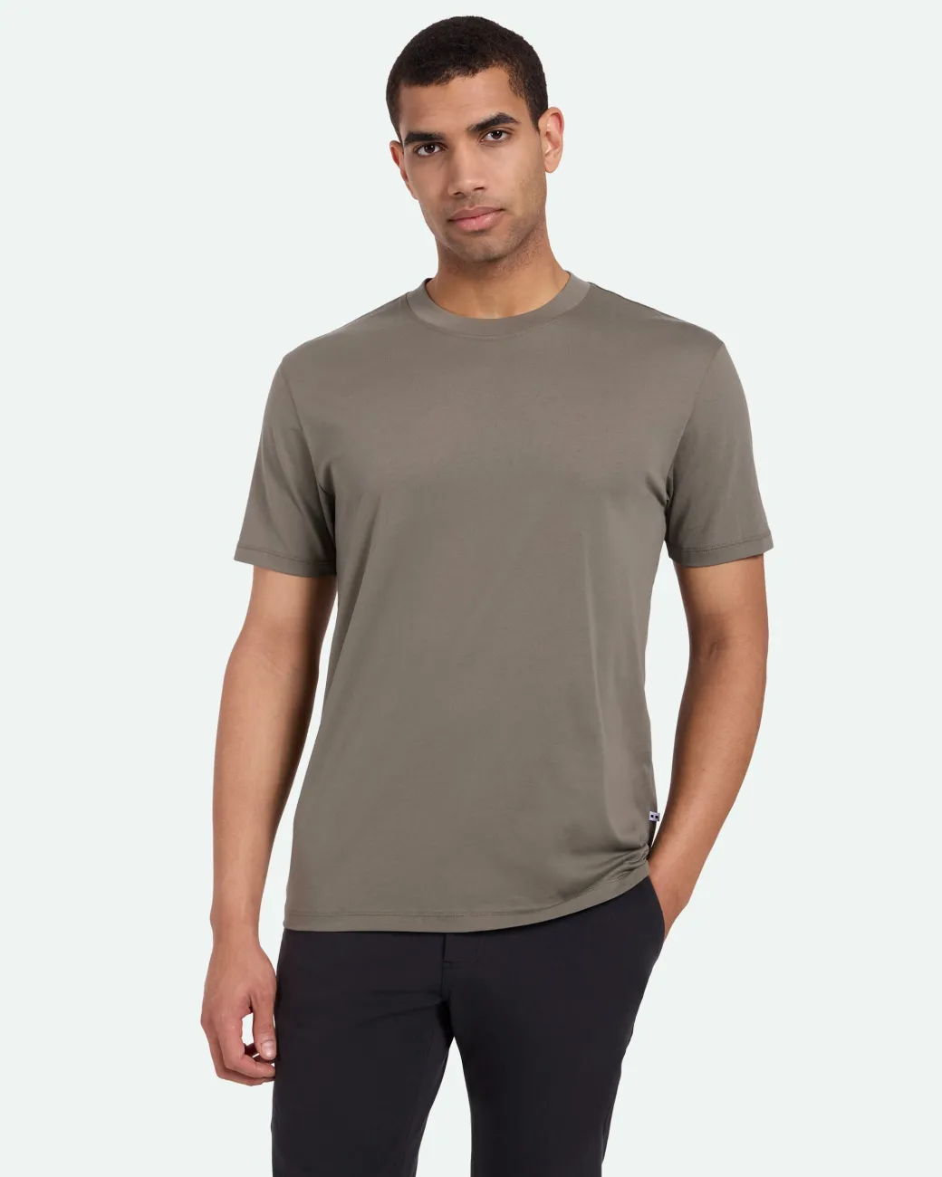 Minimum T-Shirts | Aarhus short sleeved t-shirt G029 GOTS - Dusty Olive DustyOlive