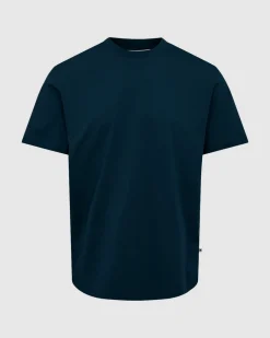 Minimum T-Shirts | Aarhus short sleeved t-shirt G029 GOTS - Navy Blazer NavyBlazer
