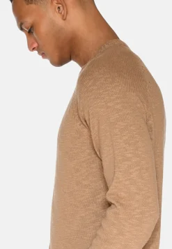 Minimum Knitwear | Alfredo reg jumper 4178 - Shitake