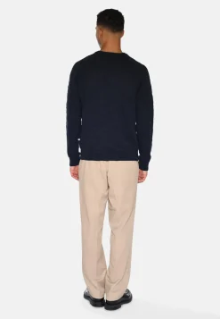 Minimum Knitwear | Alfredo reg jumper 4178 - Sky Captain SkyCaptain