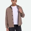 Minimum Shirts | Overshirts | Alonso overshirt 3752 - Shitake