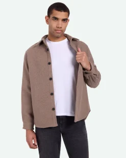 Minimum Shirts | Overshirts | Alonso overshirt 3752 - Shitake