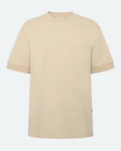 Minimum T-Shirts | Angelo short sleeved t-shirt 3838 - Brown Rice BrownRice