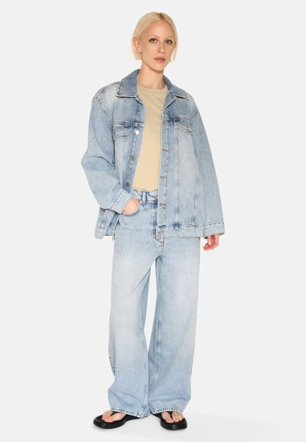 Minimum Jackets And Coats | Anna denim jacket 3731 - Light Blue LightBlue