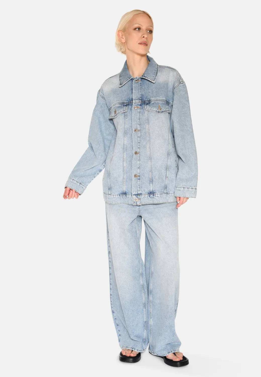 Minimum Jackets And Coats | Anna denim jacket 3731 - Light Blue LightBlue