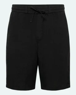 Minimum Shorts | Atlas linen shorts 4115 - Caviar