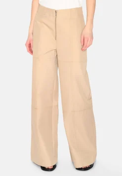 Minimum Pants | Cecilia wide pants 4137 - Incense
