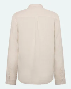 Minimum Shirts | Colt long sleeved reg linen shirt 4115 - Rainy Day RainyDay