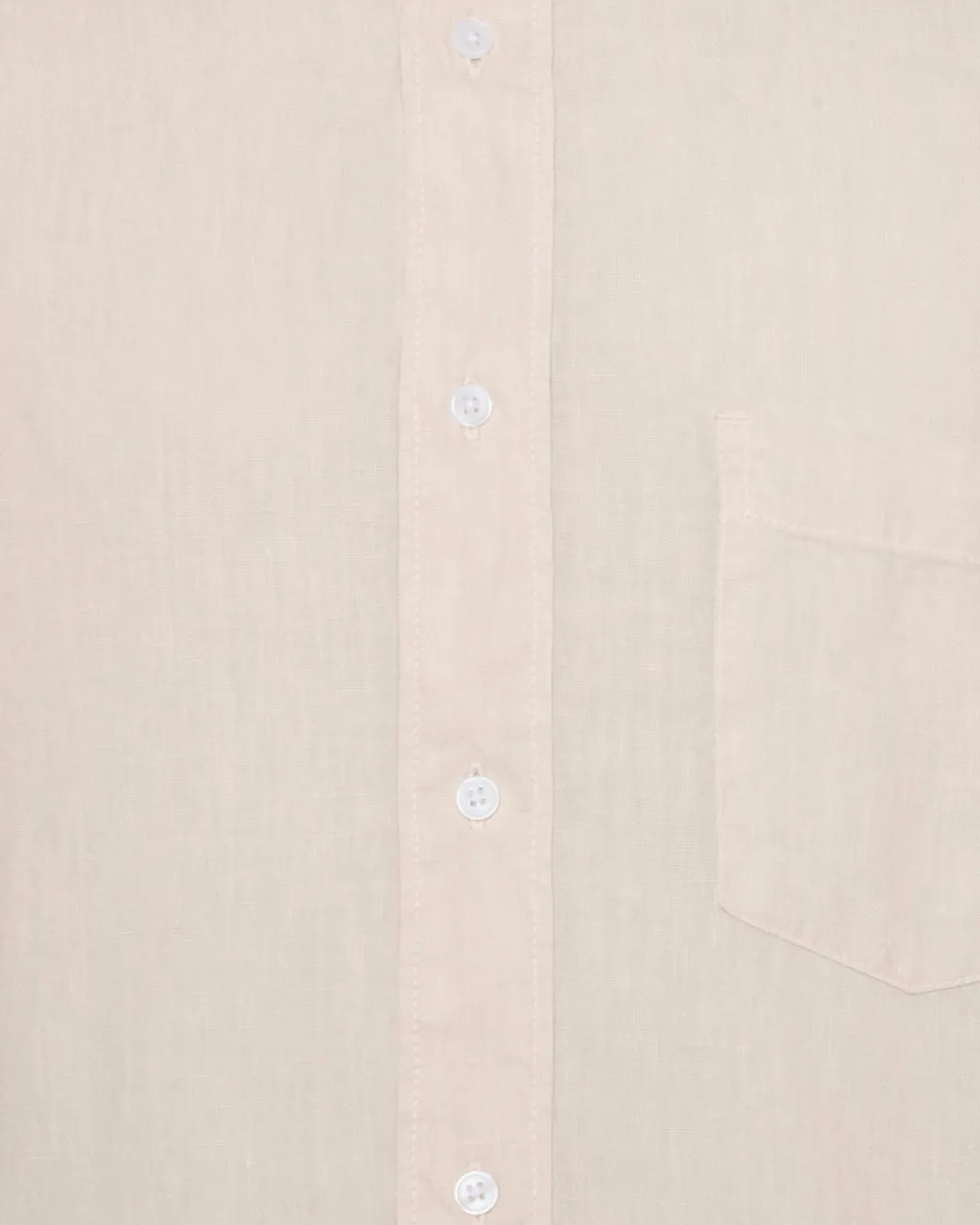 Minimum Shirts | Colt long sleeved reg linen shirt 4115 - Rainy Day RainyDay