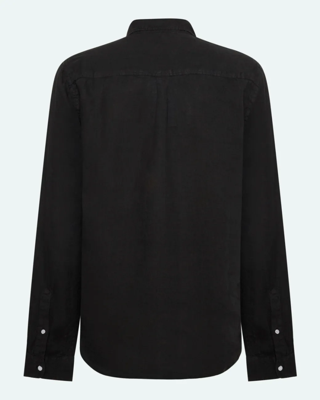 Minimum Shirts | Colt long sleeved reg linen shirt 4115 - Caviar