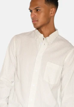 Minimum Shirts | Colt long sleeved reg shirt 4186 - Coco Milk CocoMilk