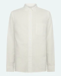 Minimum Shirts | Colt long sleeved reg shirt 4186 - Coco Milk CocoMilk