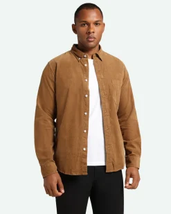 Minimum Shirts | Colt long sleeved shirt 3758 - Bronze Brown BronzeBrown
