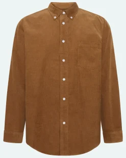 Minimum Shirts | Colt long sleeved shirt 3758 - Bronze Brown BronzeBrown