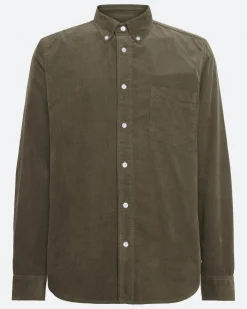 Minimum Shirts | Colt long sleeved shirt 3758 - Dusty Olive DustyOlive