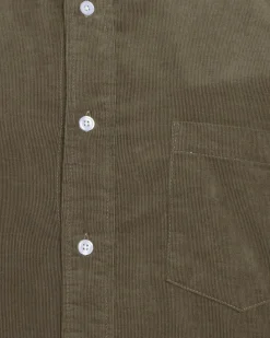 Minimum Shirts | Colt long sleeved shirt 3758 - Dusty Olive DustyOlive