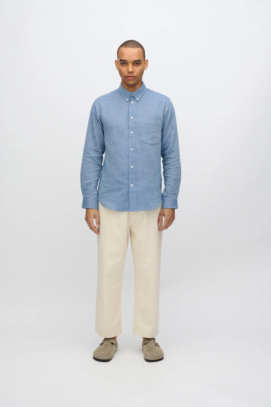 Minimum Shirts | Colt regular long sleeved shirt 4227 - Angel Falls AngelFalls