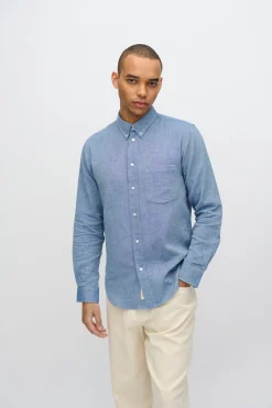 Minimum Shirts | Colt regular long sleeved shirt 4227 - Angel Falls AngelFalls