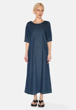 Minimum Dresses | Dalila denim dress 4181 - Medium Blue MediumBlue