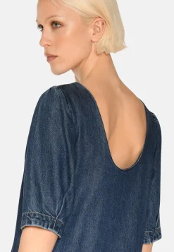 Minimum Dresses | Dalila denim dress 4181 - Medium Blue MediumBlue