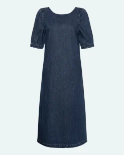 Minimum Dresses | Dalila denim dress 4181 - Medium Blue MediumBlue