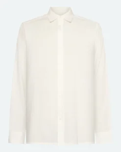 Minimum Shirts | Douglas ripstop shirt 4129 - Coco Milk CocoMilk