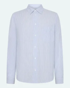 Minimum Shirts | Duke long sleeved shirt 4278 - Sky Captain SkyCaptain