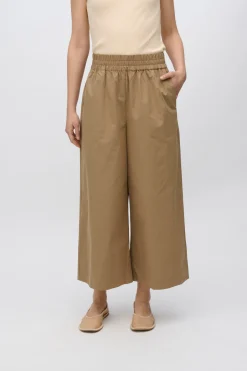 Minimum Pants | Eira casual capri pants 4238 - Greige