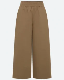 Minimum Pants | Eira casual capri pants 4238 - Greige