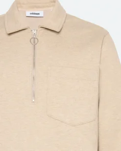 Minimum Sweatshirts | Falcon Reg Halfzip 3913 Sweat - Silver Cloud SilverCloud