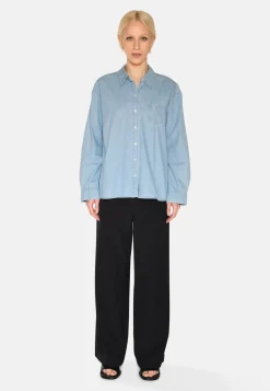 Minimum Shirts | Fern denim shirt 4147 - Light Blue LightBlue