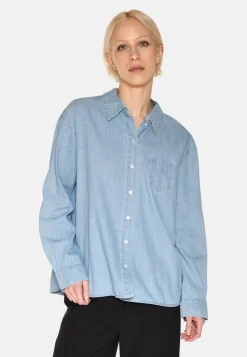 Minimum Shirts | Fern denim shirt 4147 - Light Blue LightBlue