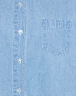 Minimum Shirts | Fern denim shirt 4147 - Light Blue LightBlue