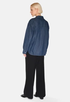 Minimum Shirts | Fern denim shirt 4147 - Medium Blue MediumBlue