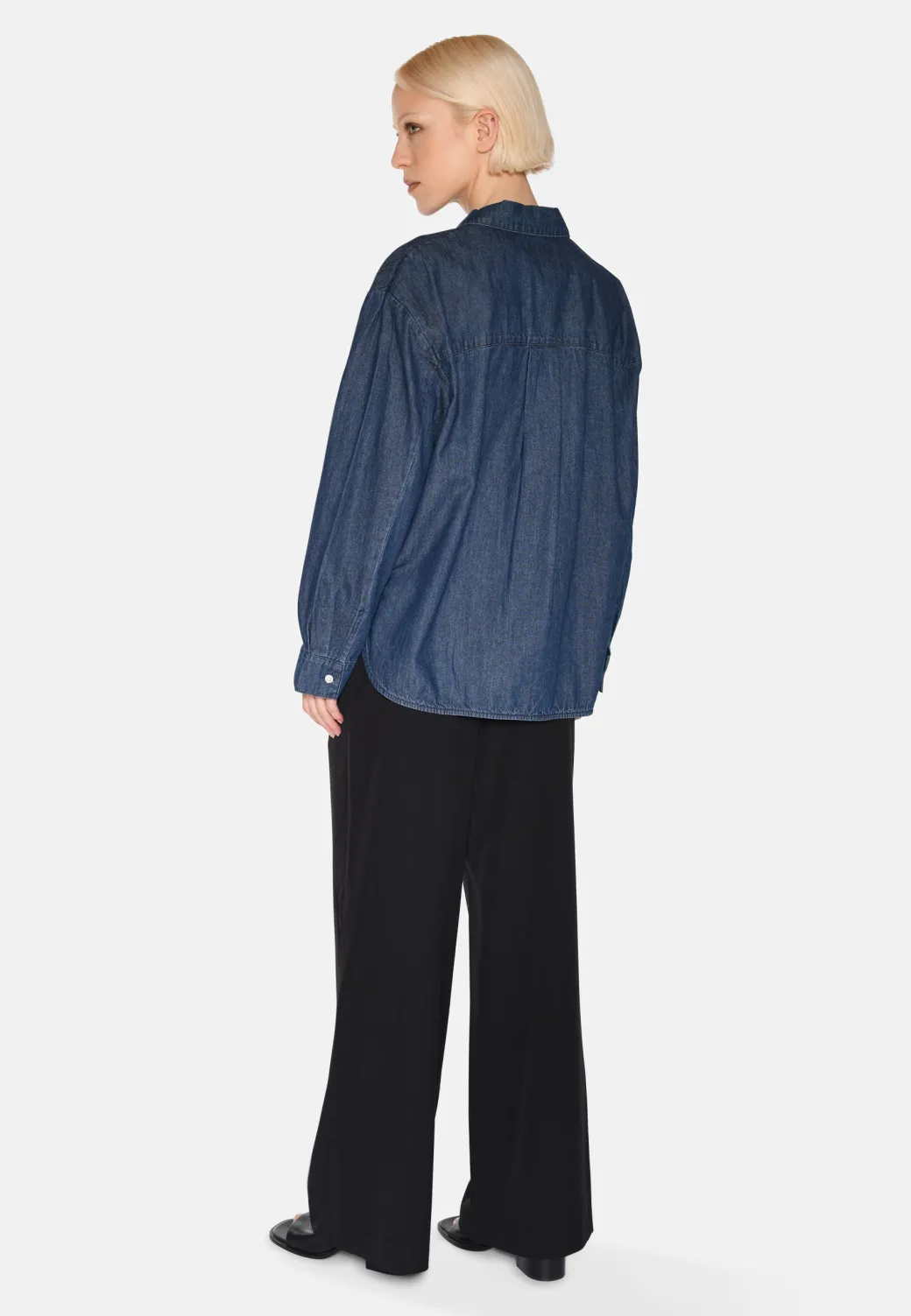 Minimum Shirts | Fern denim shirt 4147 - Medium Blue MediumBlue