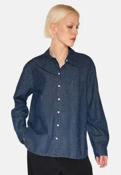 Minimum Shirts | Fern denim shirt 4147 - Medium Blue MediumBlue