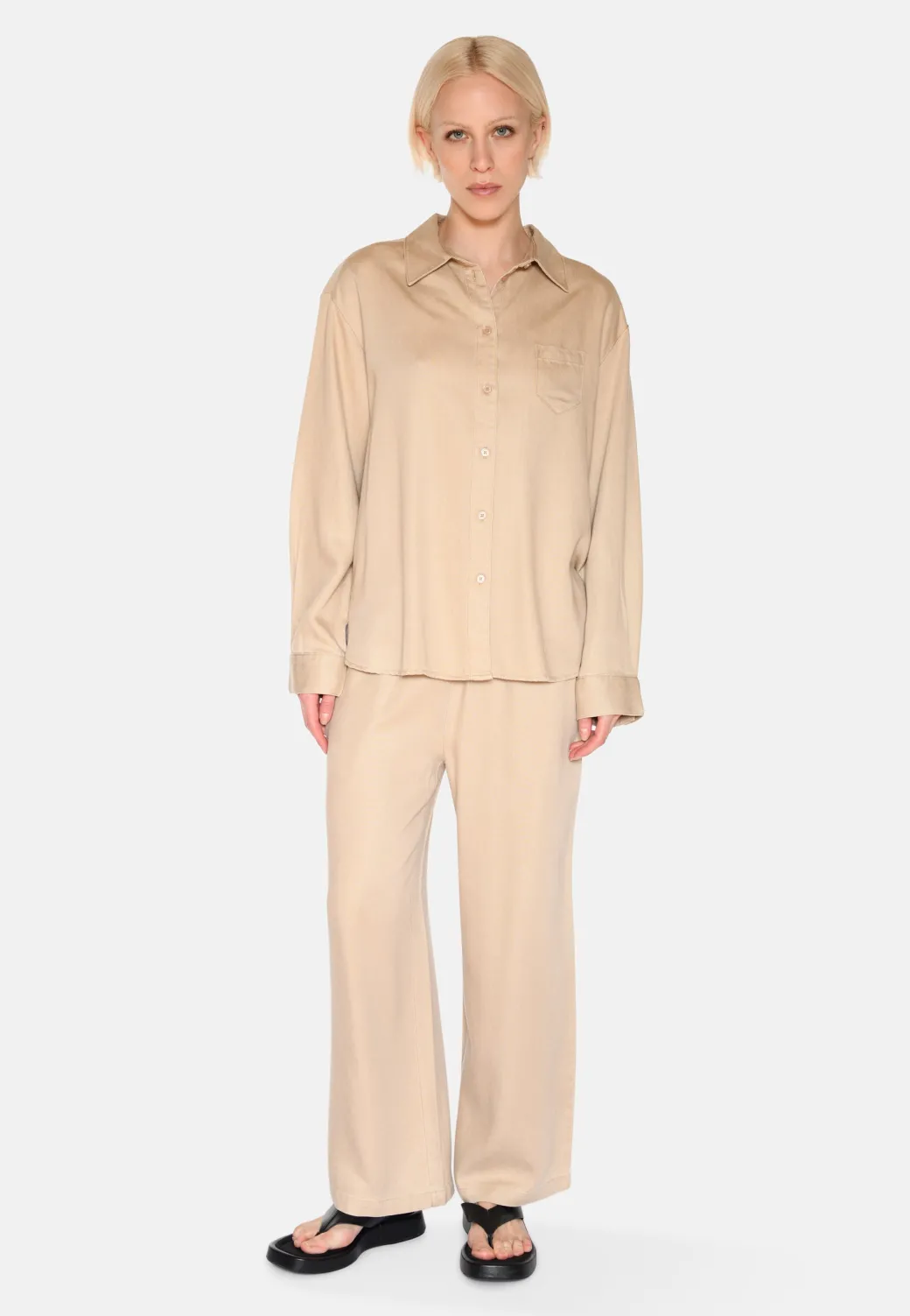 Minimum Shirts | Fern long sleeved shirt 3859 - Incense