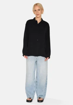 Minimum Shirts | Fern long sleeved shirt 3859 - Black