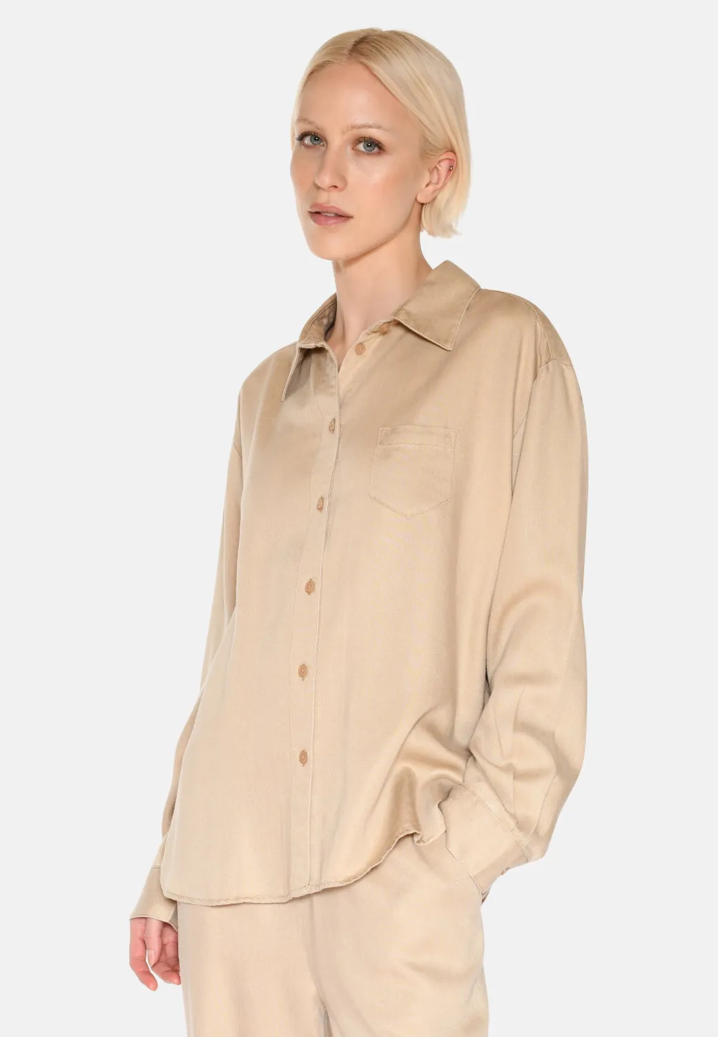 Minimum Shirts | Fern long sleeved shirt 3859 - Incense