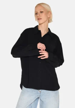 Minimum Shirts | Fern long sleeved shirt 3859 - Black