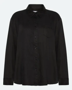 Minimum Shirts | Fern long sleeved shirt 3859 - Black