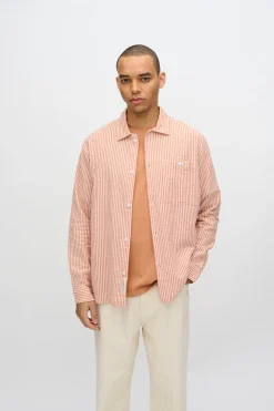 Minimum Shirts | Francis long sleeved shirt 4240 - Sandstorm