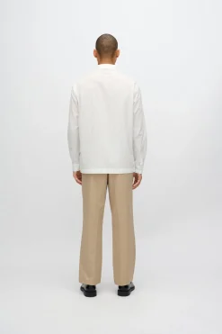 Minimum Shirts | Francis long sleeved shirt 4235 - Coco Milk CocoMilk