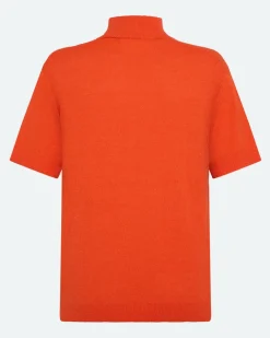 Minimum Knits | Gia turtleneck t-shirt 4150 - Fiesta