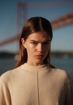 Minimum Dresses | Gianna knit maxi dress 4150 - Coco Milk CocoMilk