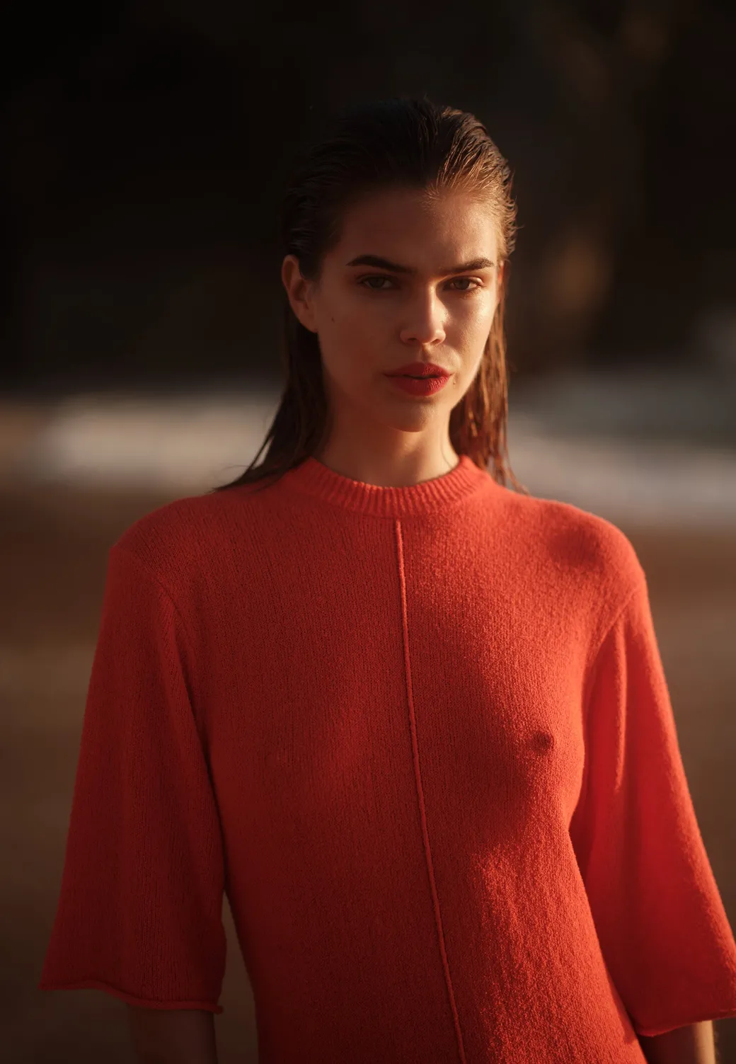 Minimum Dresses | Gianna knit maxi dress 4150 - Fiesta