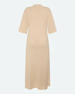 Minimum Dresses | Gianna knit maxi dress 4150 - Coco Milk CocoMilk