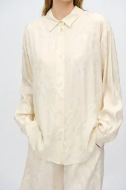 Minimum Shirts | Harper long sleeved shirt 4270 - Butter Cream ButterCream